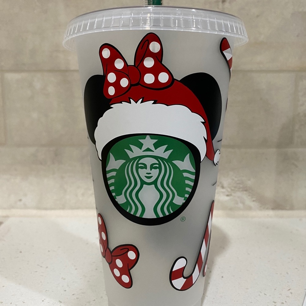 Disney Christmas Starbucks Cup